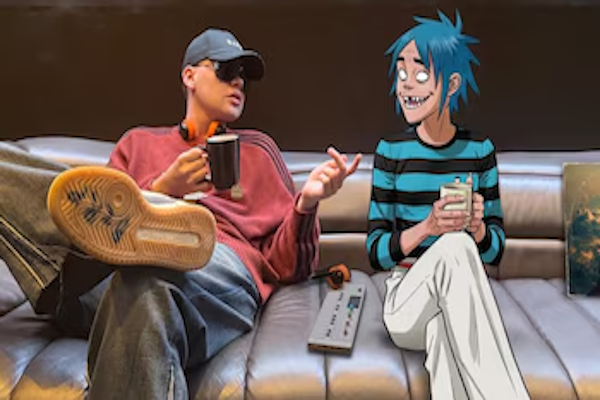 Así es la colaboración de Bizarrap con Gorillaz