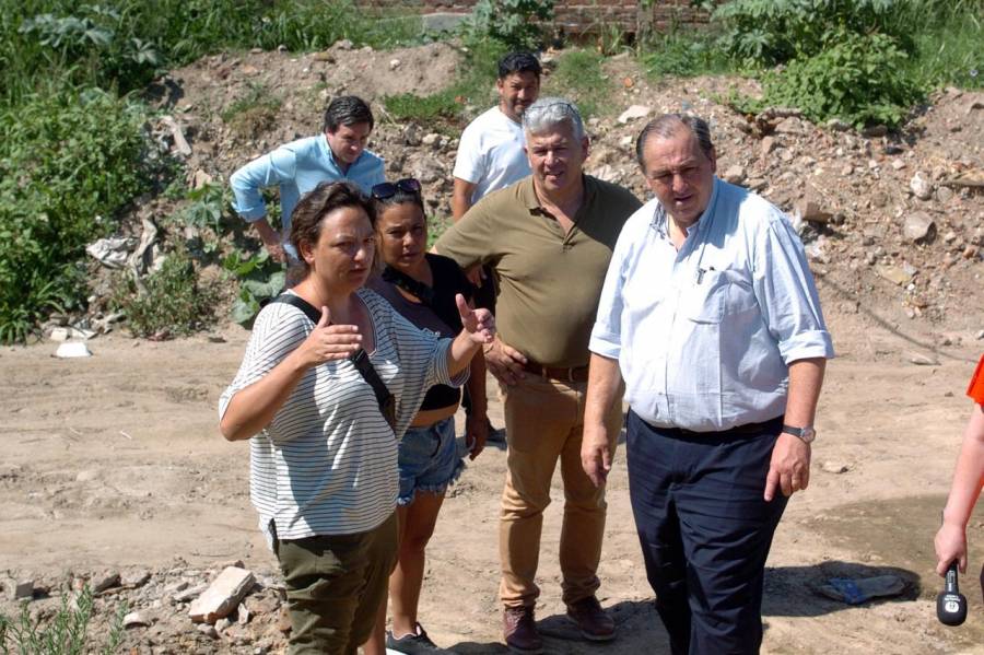 La Municipalidad retomó obras esenciales de barrio Los Hornos