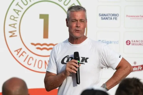 Maratón Acuática Santa Fe-Coronda: Diego Degano dejó la organización