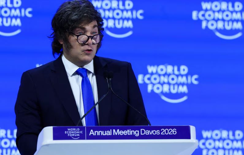 Milei y un guiño a Donald Trump en Davos: “Make Argentina great again“