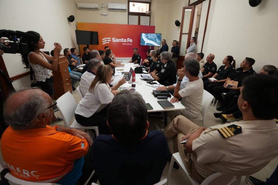 Ultiman detalles del operativo integral para la Maratón Acuática 