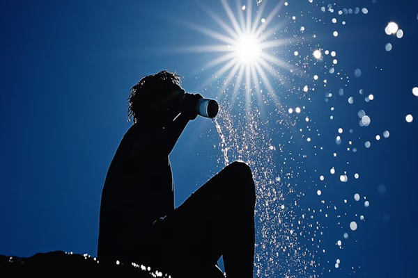 Cómo mantenerse hidratado en días de calor