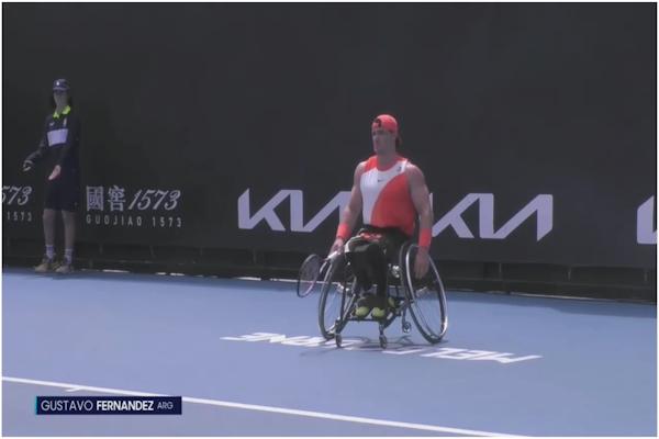 Abierto de Australia: Gustavo Fernández arrancó con autoridad
