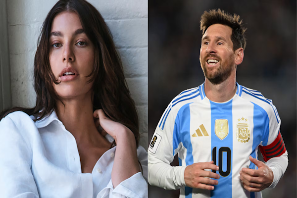 Camila Morrone, ex de Leonardo Di Caprio, mostró su fanatismo por Messi 