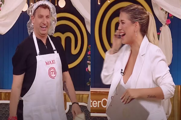 MasterChef Celebrity: el divertido show de Maxi López imitando a Wanda Nara