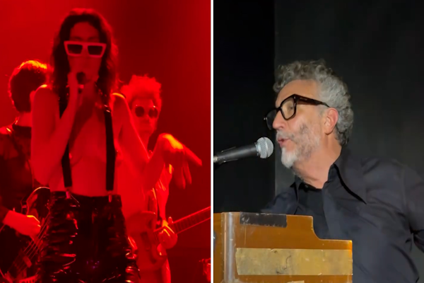 Fito Páez y Sofía Gala, juntos sobre el escenario