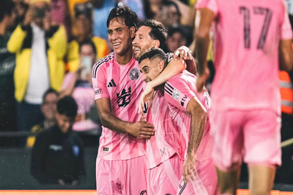 Inter Miami empató 2-2 con el Barcelona de Ecuador