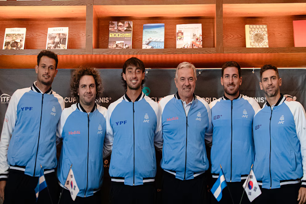 Copa Davis: Argentina perdió ante Corea del Sur y jugará la permanencia