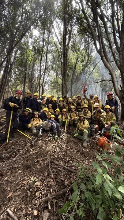 Declararon “contenido” el incendio en el Parque Nacional Los Alerces