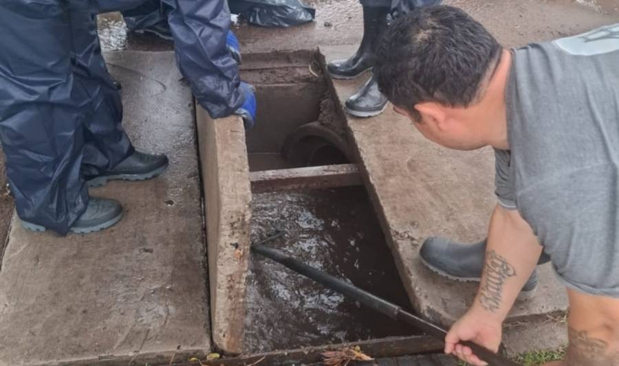 llovieron más de 109 milímetros en el CIC de Facundo Zuviría