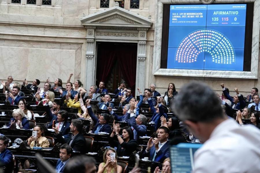 Diputados aprobó la Reforma Laboral, que ahora vuelve al Senado