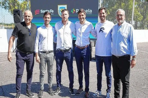 Autódromo de Rafaela: Pullaro presentó la modernización