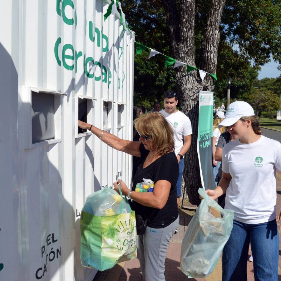 Reciclaje y premios: la Municipalidad presentó el programa Amigos del EcoPunto