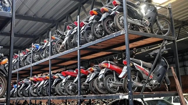 Nueva fecha para la compactación motos retenidas en operativos municipales y policiales