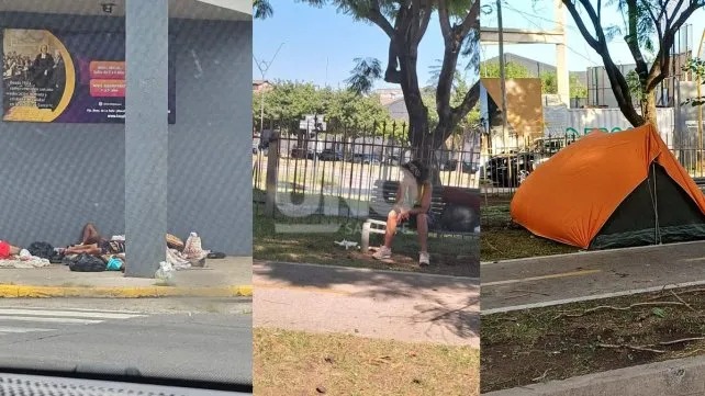 Personas en situación de calle: vecinos advierten un escenario complejo