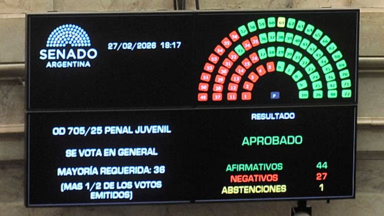 Reforma penal: el Senado aprobó la baja de la edad de imputabilidad de 16 a 14 años