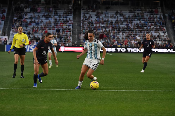 SheBelieves Cup: La selección argentina femenina cayó 2-0 ante Estados Unidos
