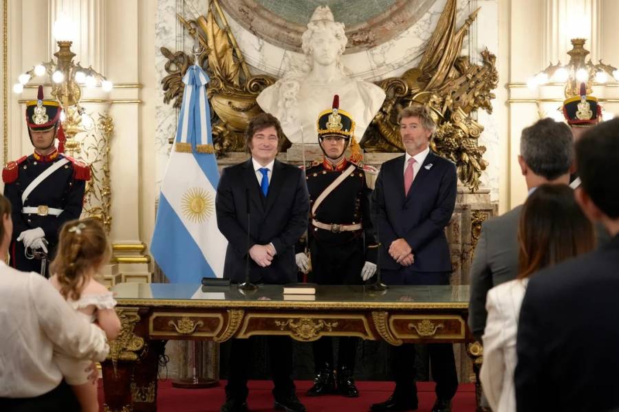Mahiques asumió como nuevo ministro de Justicia de Javier Milei, en lugar de Cúneo Libarona