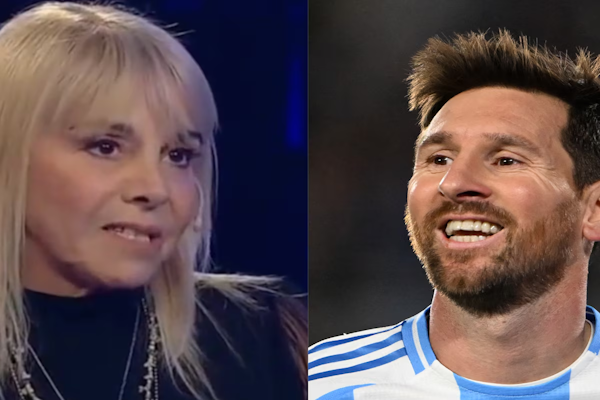 Claudia Villafañe defendió a Messi por su foto junto a Trump