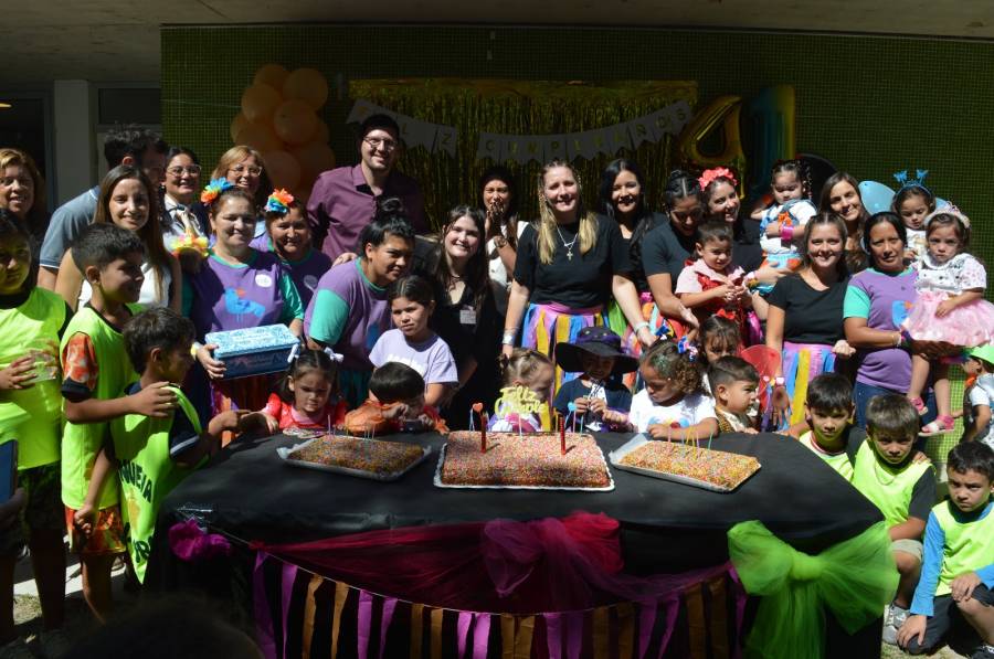 El Jardín de La Guardia celebró 41 años de educación, juego y comunidad