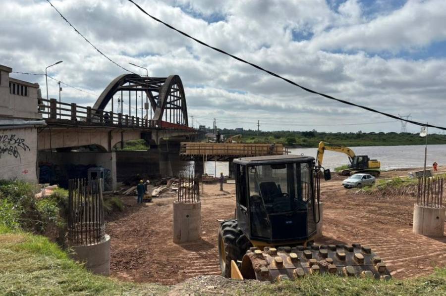 Preocupa el estado del Club Ministerio de Santo Tomé por obras del nuevo puente