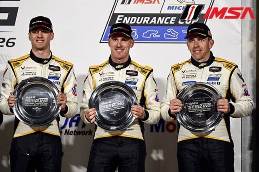 Varrone brilló en Sebring y logró un podio clave en IMSA
