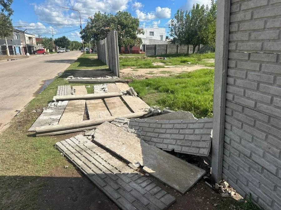 Robos y destrozos en club Deportivo Santa Rosa de Lima: 