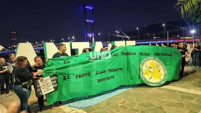 El caso Trigatti llegó al Puente Colgante con una nueva marcha: fuerte reclamo por 