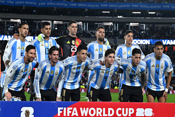 Argentina retrocedió en el ranking FIFA 