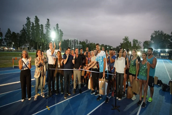 Atletismo: la provincia de Santa Fe inauguró la pista más moderna del país