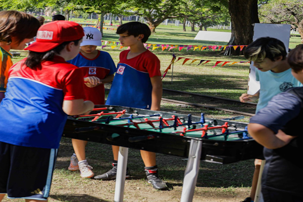 Vecinos del Parque Federal disfrutaron una tarde de deportes 
