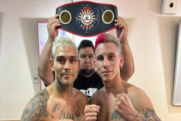 Título Fedelatin Superwelter: el impactante KO de Noria a Yoel Peralta 