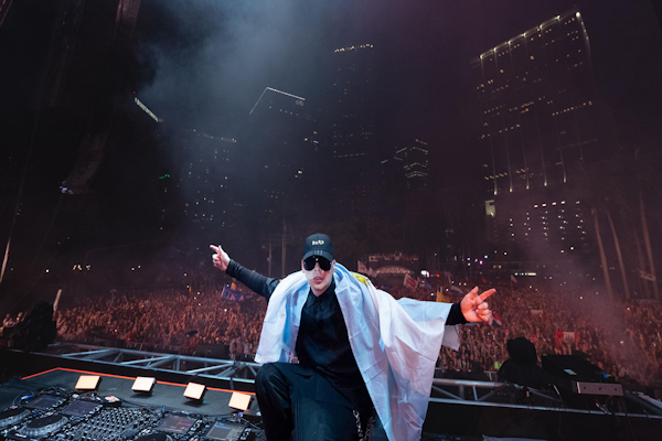 Bizarrap conquistó Miami con un show impactante