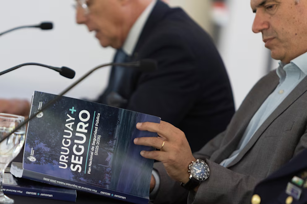 Uruguay presentó su plan de seguridad para la próxima década