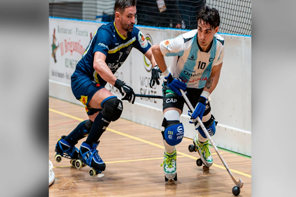 Hockey sobre patines: Argentina goleó en su debut en la Copa de las Naciones