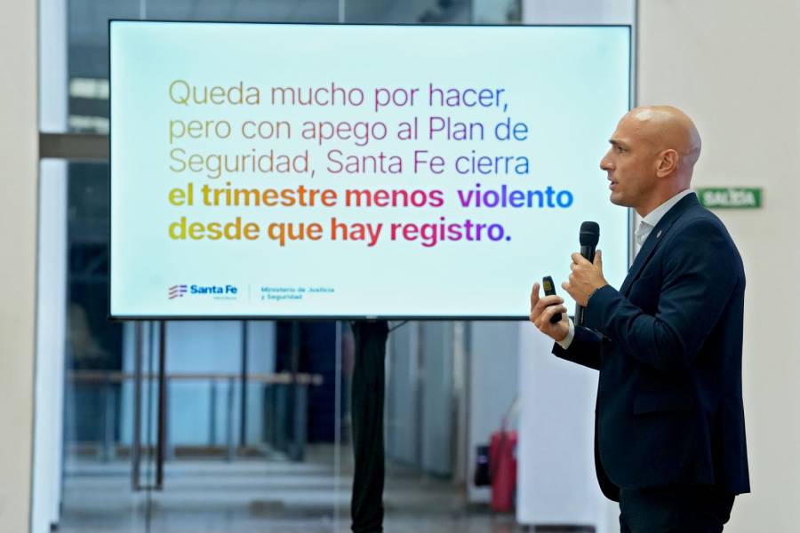 Santa Fe cerró el primer trimestre con una caída sin precedentes en homicidios dolosos
