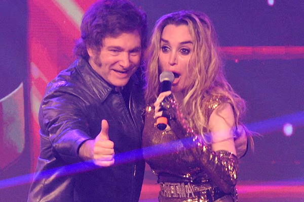 El presidente Milei le cantará un blues a Fátima Flórez mientras ella desfila