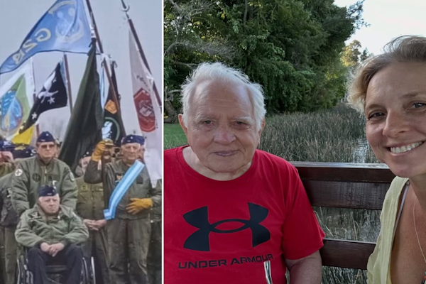Carla Peterson homenajeó a su papá como veterano de Malvinas