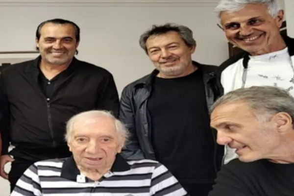 Burruchaga se emocionó al hablar sobre sus visitas a Bilardo