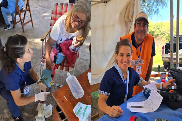 Paula Pareto mostró el trabajo solidario que hizo como médica en Chaco