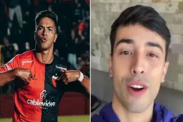 La figura de Colón, sorprendido por su novio, conmovió al fútbol argentino