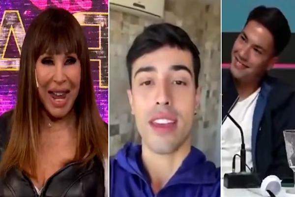 Moria Casán celebró la relación del futbolista de Colón con su novio