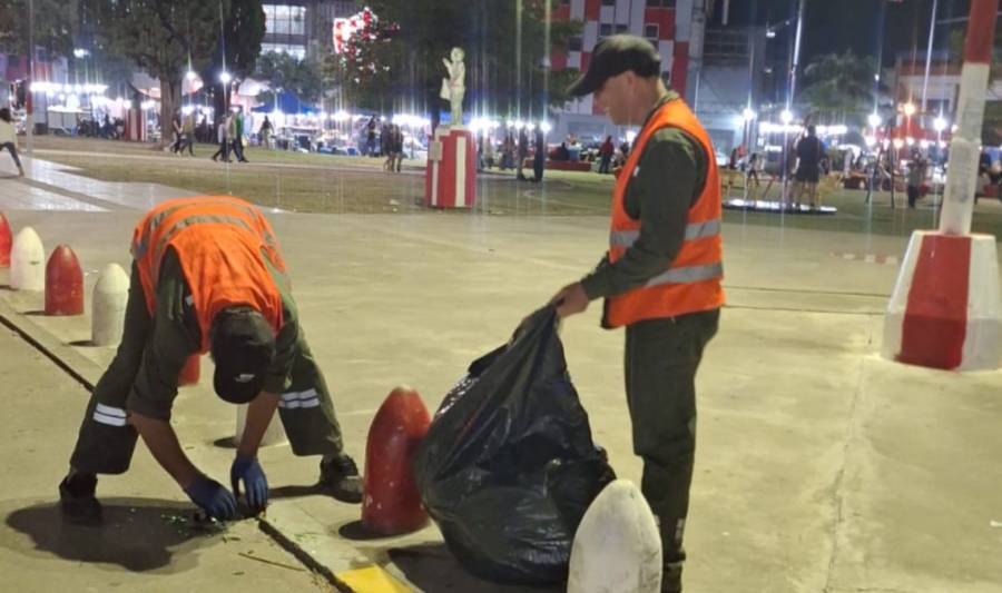 Exitoso operativo municipal en el show de Tan Biónica