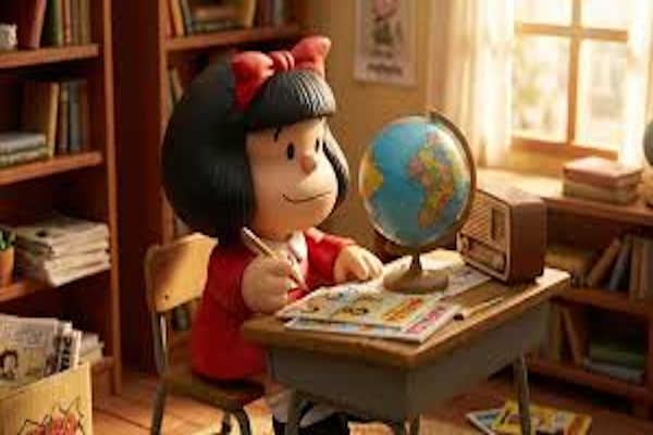 Quiénes están detrás de la serie animada de Mafalda