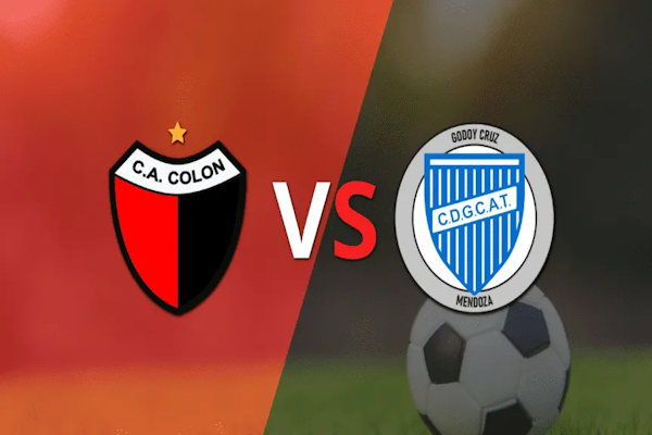 Colón vs Godoy Cruz en vivo por la Fecha 11 de la Primera Nacional