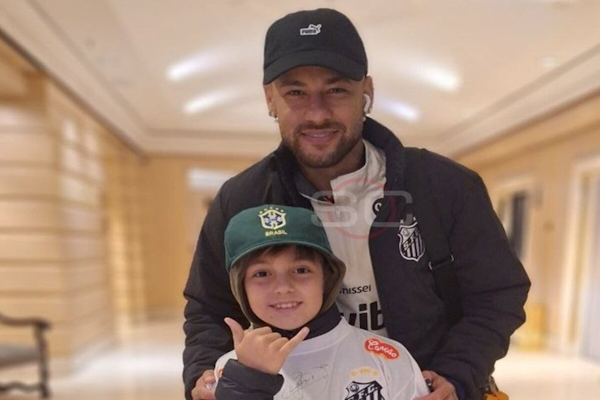 El encuentro entre Neymar y un niño argentino que se llama como él