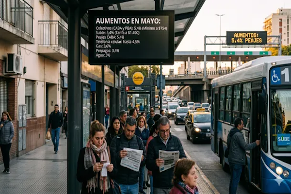 Mayo llegó con fuertes aumentos y presiona a la inflación mensual