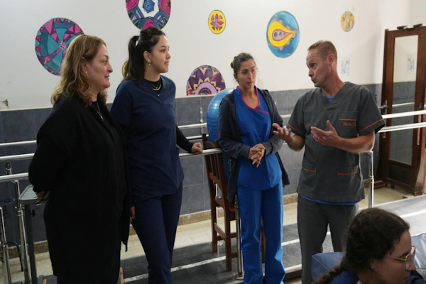 Hospital Vera Candioti: la obra de la nueva sala de Rayos X alcanzó un 80 % de avance