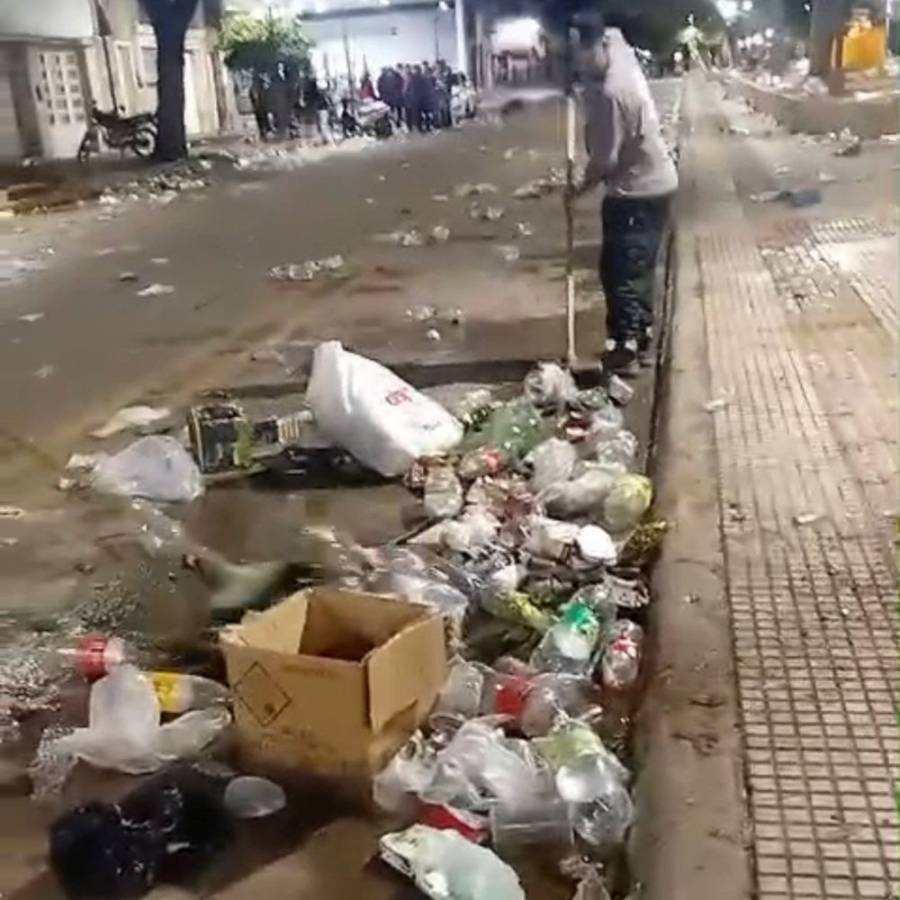 La Municipalidad recolectó casi 3 mil kg de residuos tras los festejos de Colón