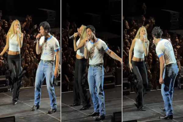 Tini Stoessel cantó junto a los Jonas Brothers en su show en Argentina